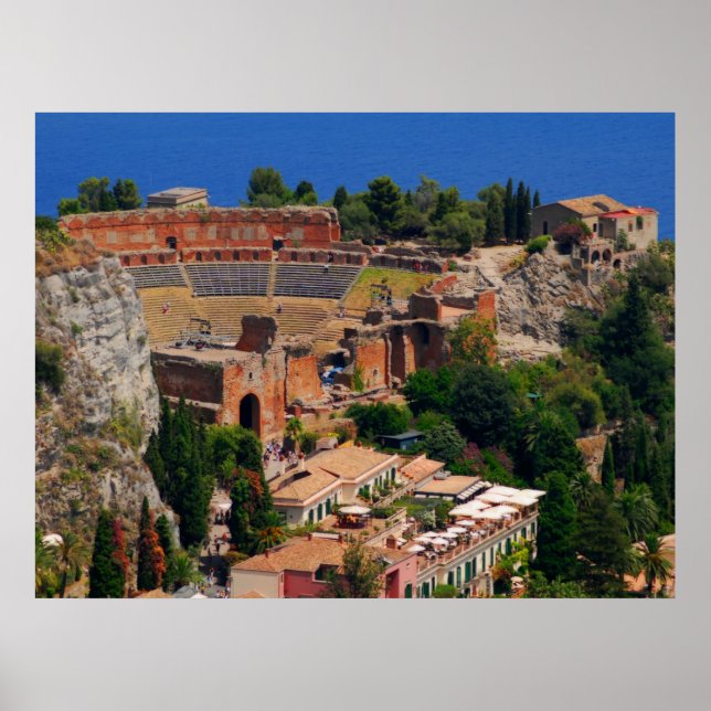 Taormina amphitheatre 3 poster (Front)