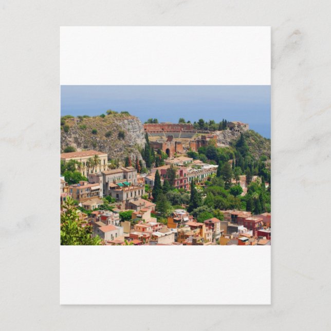 Taormina amphitheatre 4 postcard (Front)