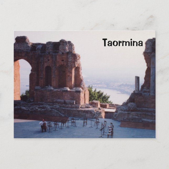 Taormina Postcard (Front)