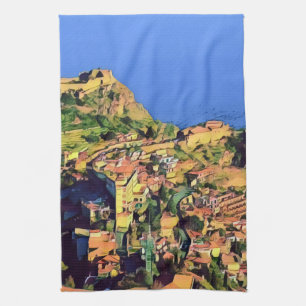 TAORMINA - Sicily - Kitchen Towel