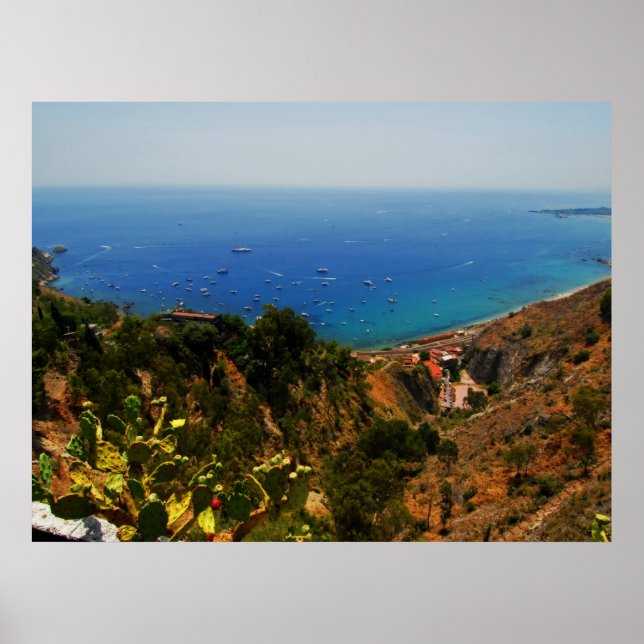 Taormina view 1 poster (Front)