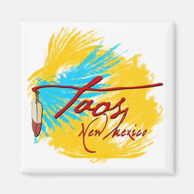 Taos, New Mexico Magnet (Front)