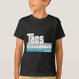 Taos New Mexico Nm Retro Vintage Skiing Hiking Mou T-Shirt