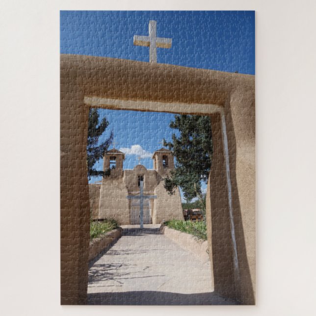 Taos New Mexico Scenic Jigsaw Puzzle (Vertical)