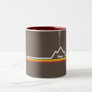 Taos, New Mexico Two-Tone Coffee Mug