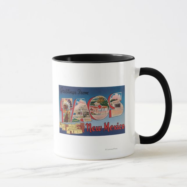 Taos, New MexicoLarge Letter ScenesTaos, NM Mug (Right)
