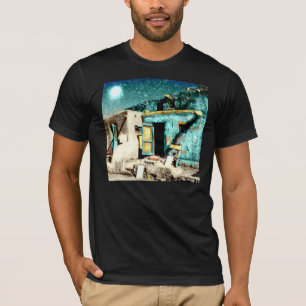 TAOS PUEBLO  ALTERED PHOTO T-SHIRT