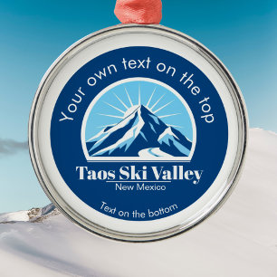 Taos Ski Valley New Mexico Christmas Ornament 