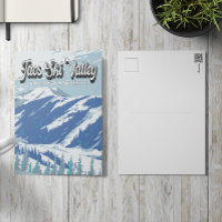 Taos Ski Valley Ski Area Winter New Mexico Vintage