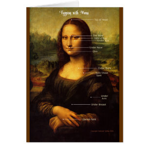 Tap Along with Mona Lisa customize your card