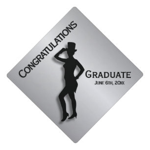 Tap Dance Congratulations Graduate Graduation Cap Topper