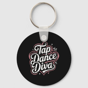 Tap Dance Diva Keychain