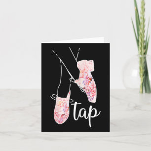 Tap Dance Lover Tap Dancer Dancing Teacher  Card