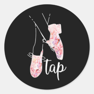 Tap Dance Lover Tap Dancer Dancing Teacher Classic Round Sticker