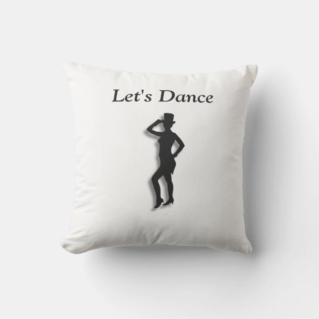 Tap Dance Outdoor Pillow (Front)