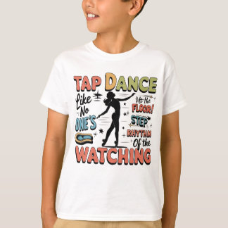 Tap Dance Retro Design gift for Tap Dancer T-Shirt
