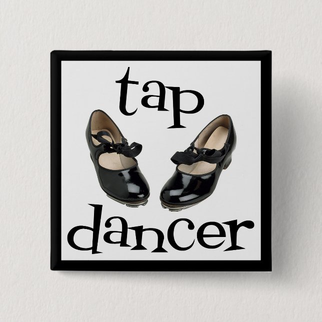 Tap Dancer Button (Front)