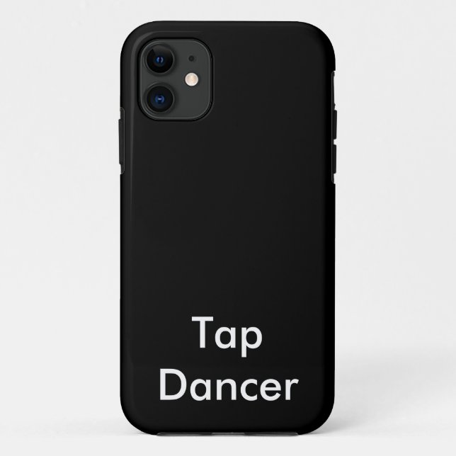 Tap Dancer Case-Mate iPhone Case (Back)