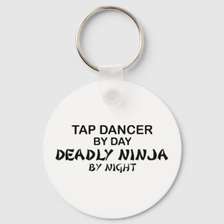 Tap Dancer Deadly Ninja by Night Keychain