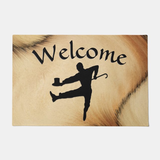 Tap Dancer Doormat (Front)