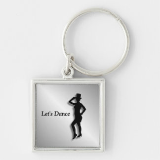 Tap Dancer Keychain