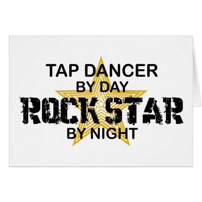 Tap Dancer Rock Star by Night (Front Horizontal)