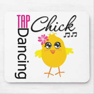 Tap Dancing Chick Mouse Pad