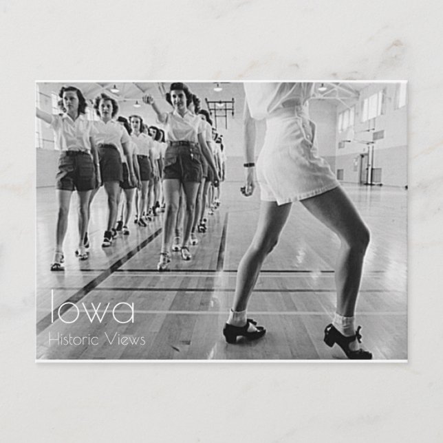 Tap Dancing Class Postcard (Front)