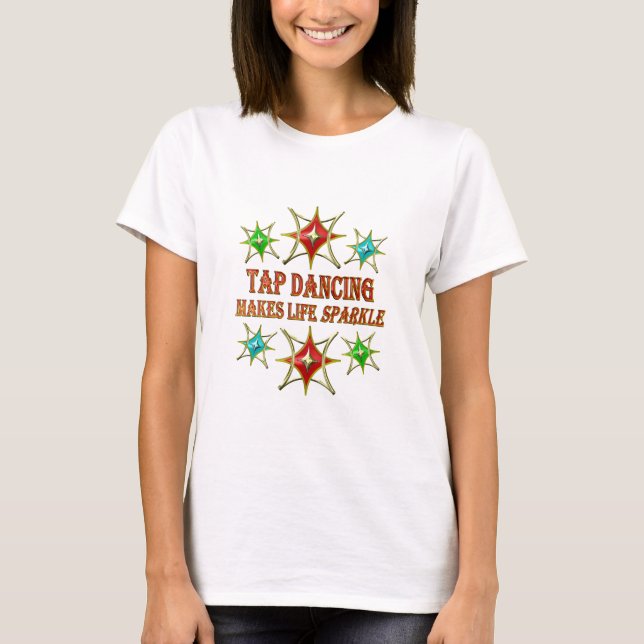TAP DANCING FANCY STARS T-Shirt (Front)