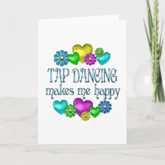 Tap Dancing Happiness Card