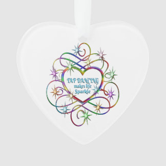 Tap Dancing Makes Life Sparkle Ornament
