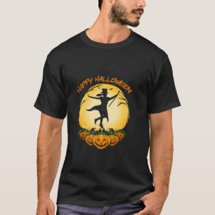 Tap Dancing Pumpkin Gift I Happy Halloween Step Da T-Shirt