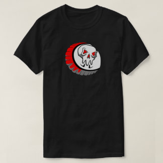 Tap Orange Skull Capss T-Shirt