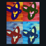 Tap Shoes Pop Art Photo Print<br><div class="desc">A photo of kid's tap shoes with a pop art effect. These were mine when I was a kid. Great for anyone into dance/tap.</div>