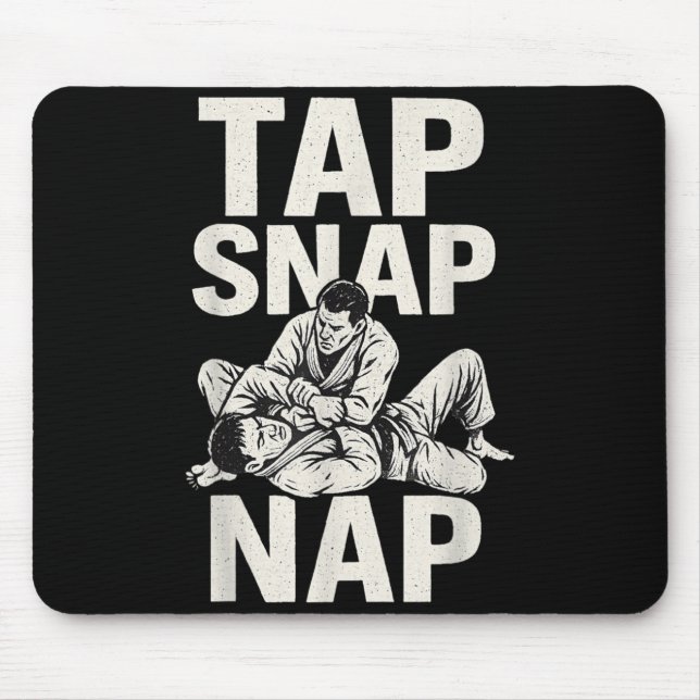Tap Snap Nap Mouse Pad (Front)