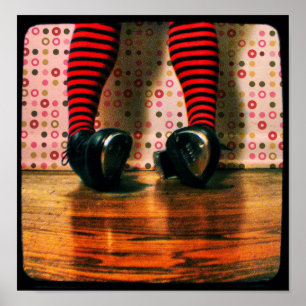 Tap Til You're Tuckered Photographic Print