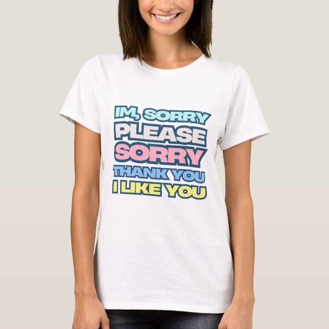 Tap to yourself and live longer self prayer T-Shirt (Front)