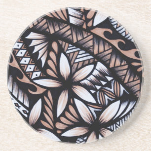 Tapa Poly Design Coaster