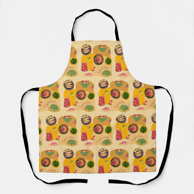 Tapas Time Apron (Front)