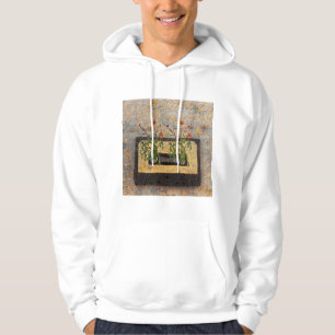 tape,flowers, hoodie
