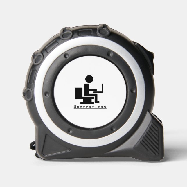 Tape Measure black on white 1 (Front)