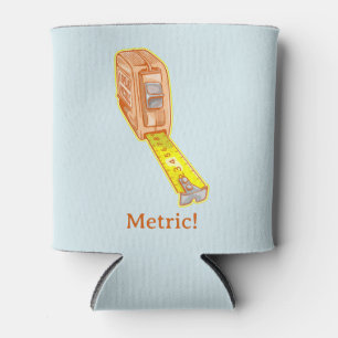 Tape measure metric system measuring tape can cooler