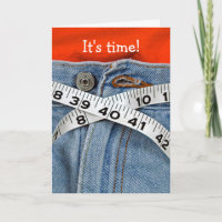 Tape Measure On Blue Jeans