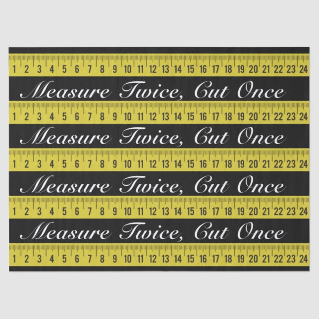 Tape Measure Tissue for Gift Wrapping Tissue Paper (Front)