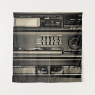 Tape recorder tapestry