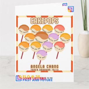 Taper:CakePops Hello From ELO2025 Card