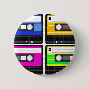 Tapes 2 Inch Round Button