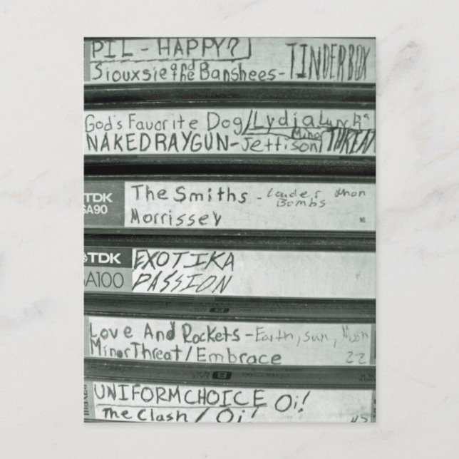 Tapes Postcard (Front)
