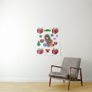 Tapestries Christmas Elf