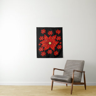 Tapestries Poinsettia